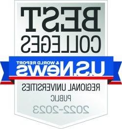 U.S. 新闻 and World Report Best 大学 Regional Universities Public 2022-2023